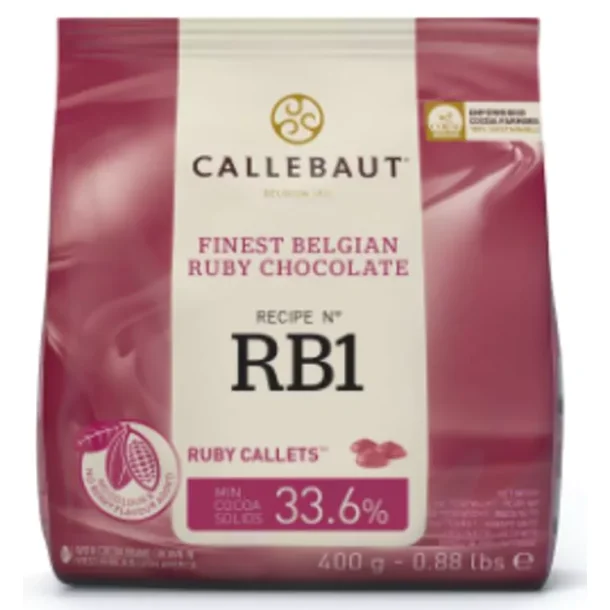 Callebaut Chokolade Ruby 400 mg